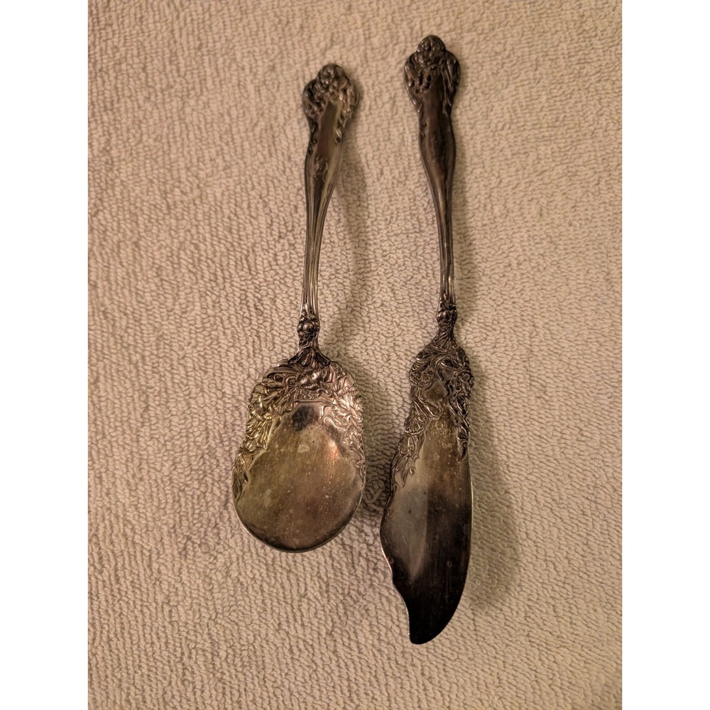 Stratford  International Sterling Silver Sugar Spoon & Master Butter Knife 71.9G